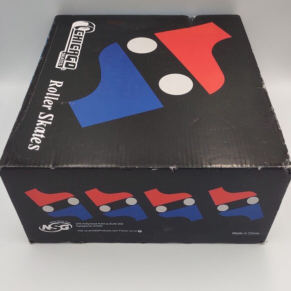 Chicago Skates Girl's Classic Roller Rink Quad Skates Child SZ 10 J ST# CRS1900 - Picture 15 of 16